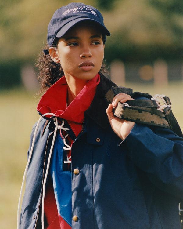 Sporty & Rich International Hat - Navy/White