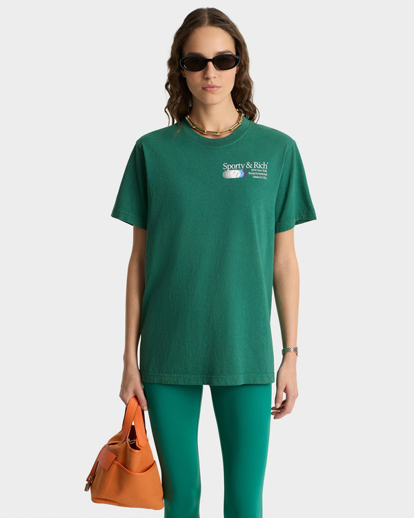 Sporty & Rich Invitational T-Shirt - Alpine