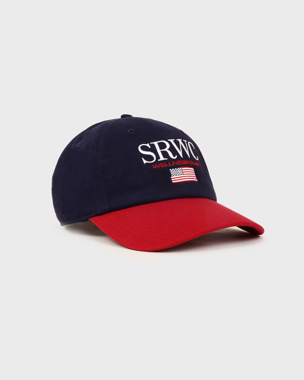 Sporty & Rich Nautical Hat - Navy/Ruby/White