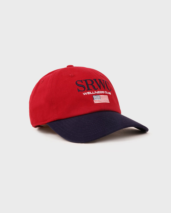 Sporty & Rich Nautical Hat - Ruby/Navy/White