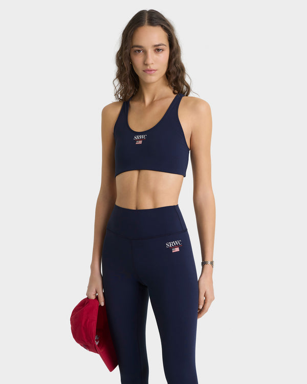 Sporty & Rich Nautical Legging - Navy