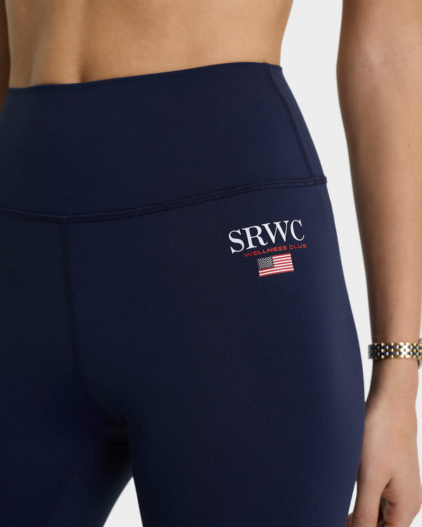 Sporty & Rich Nautical Legging - Navy
