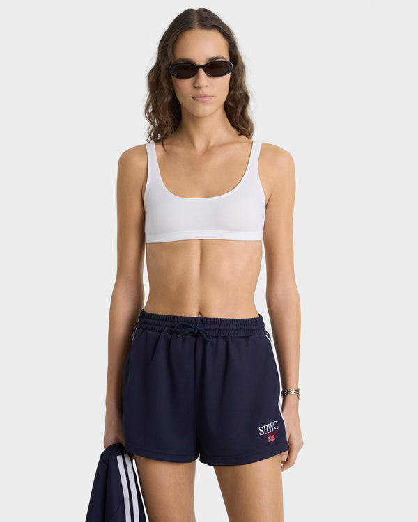 Sporty & Rich Nautical Roller Short - Navy