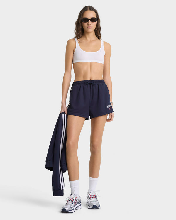 Sporty & Rich Nautical Roller Short - Navy