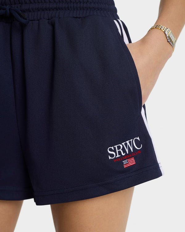 Sporty & Rich Nautical Roller Short - Navy