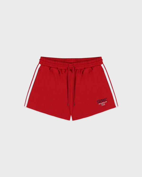 sporty & rich Nautical Roller Short - Ruby