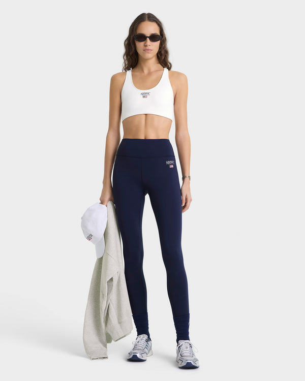 Sporty & Rich Nautical Sports Bra - White