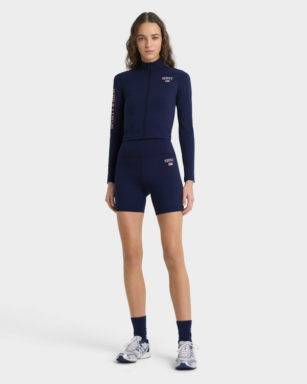 Sporty & Rich Nautical Sports Jacket - Navy