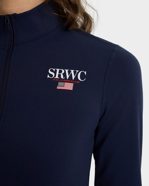 Sporty & Rich Nautical Sports Jacket - Navy