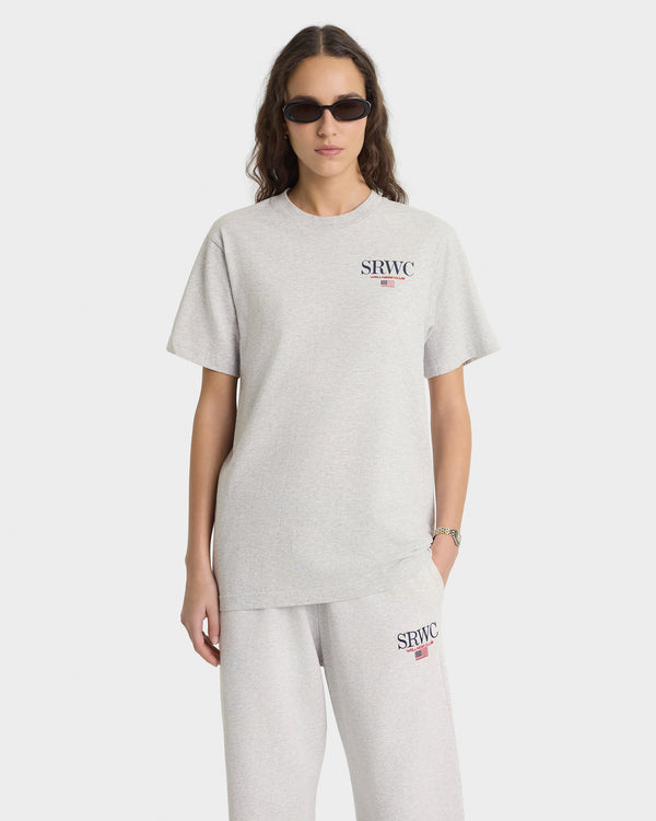 Sporty & Rich Nautical T-Shirt - Heather Gray