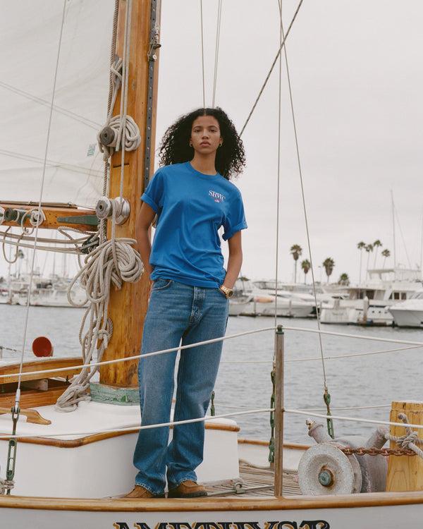 Sporty & Rich Nautical T-Shirt - Team Blue