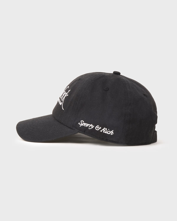 Sporty & Rich NY 94 Hat - Faded Black