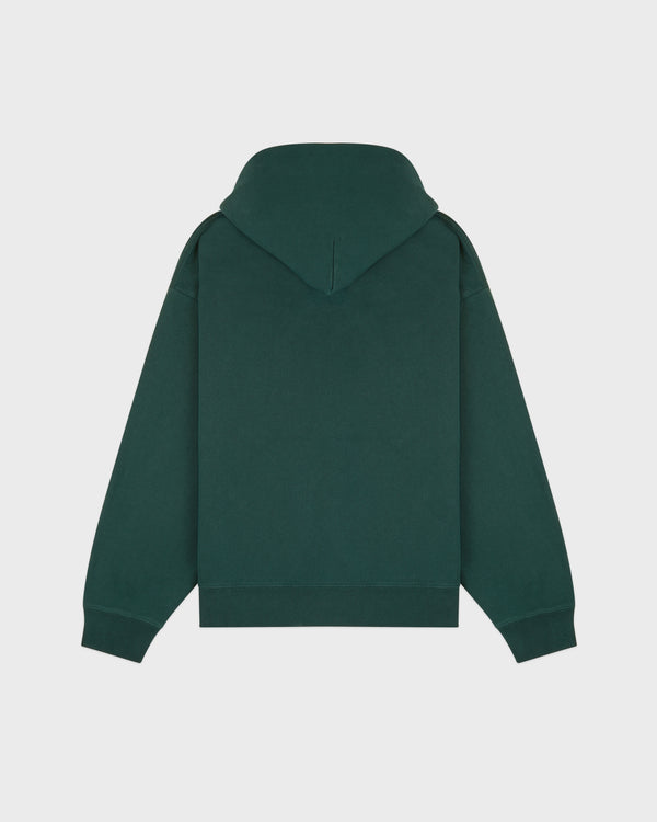 Sporty & Rich NY Crest Embroidered Hoodie - Forest