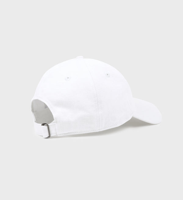 Sporty & Rich NY Crest Hat - White/Gold