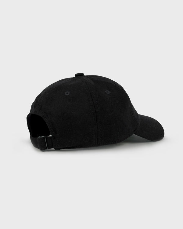 Sporty & Rich NY Crest Wool Hat - Black