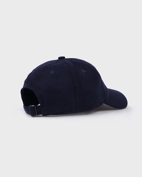 Sporty & Rich NY Crest Wool Hat - Navy
