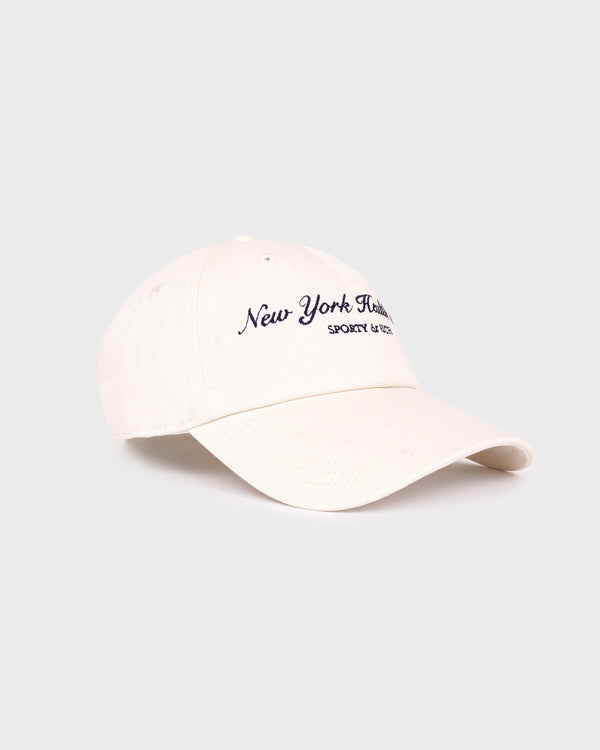 Sporty & Rich NY Health Club Hat - Cream/Navy