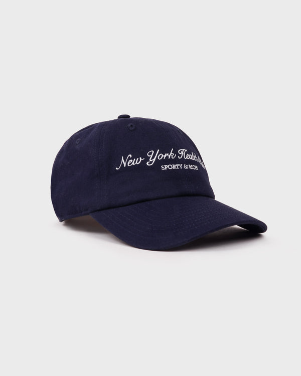 Sporty & Rich NY Health Club Hat - Navy