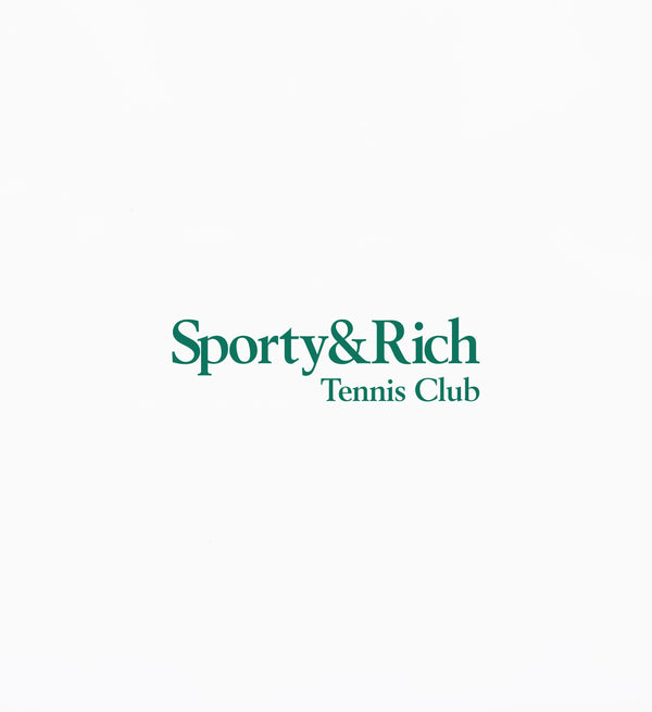 Sporty & Rich Play Tennis T-Shirt - White