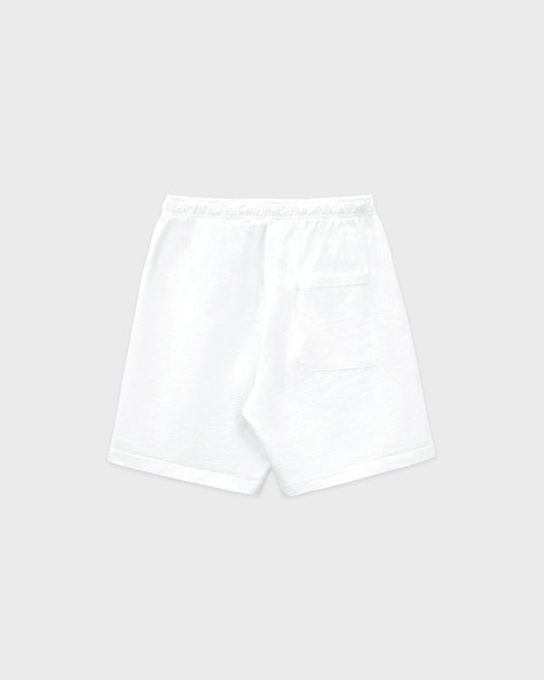 Sporty & Rich Run Club Gym Short - White/Ruby