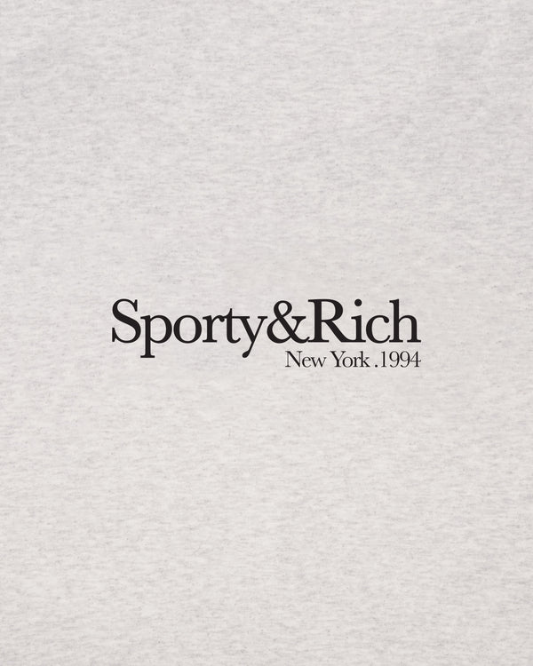 Sporty & Rich Run Club Sweatpant - Heather Gray/Black
