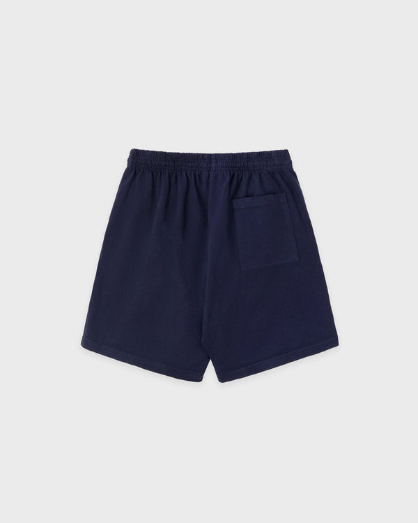 Sporty & Rich S&R Ivy Gym Short - Navy/White