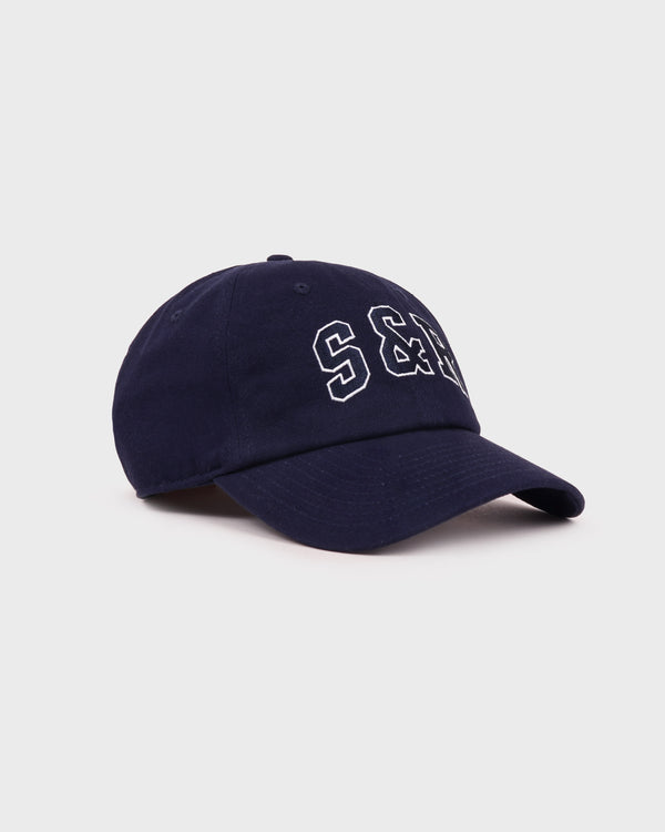 Sporty & Rich S&R Ivy Hat - Navy/White
