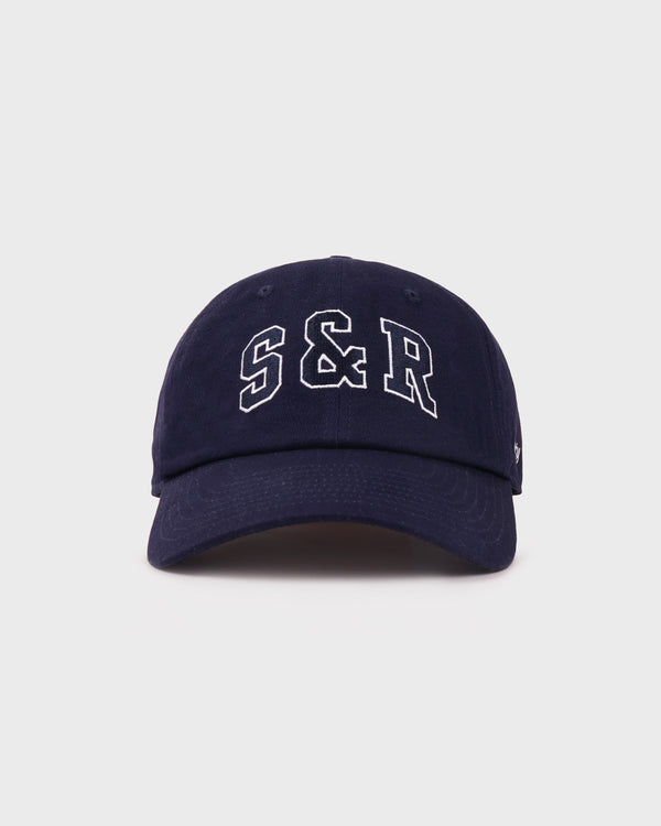 sporty & rich S&R Ivy Hat - Navy/White