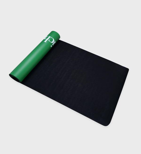 Sporty & Rich Serif Logot Yoga Mat - Alpine/White