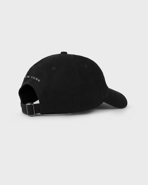 Sporty & Rich Signature Hat - Black/White