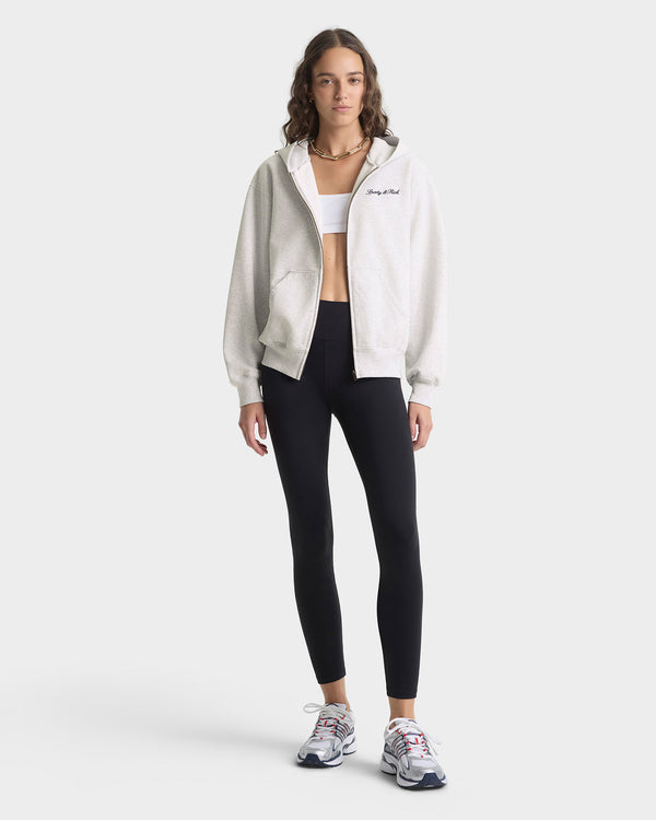 Sporty & Rich Signature Logo Legging - Black/White