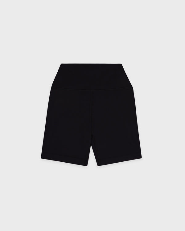 Sporty & Rich SR Runner Biker Short - Black/White