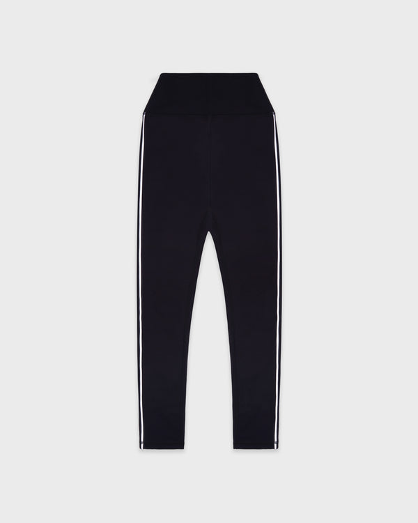 Sporty & Rich SR Runner Legging - Black/White