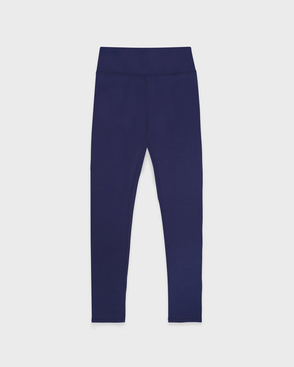 Sporty & Rich SR Runner Legging - Light Navy/White