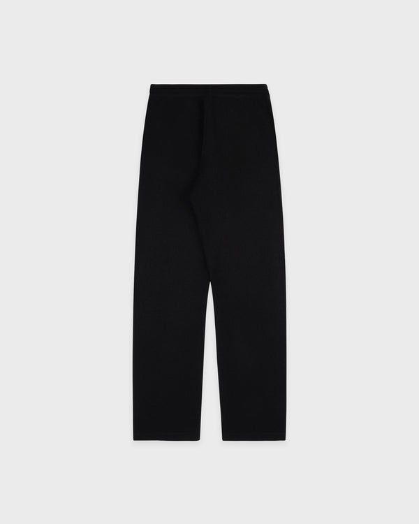 Sporty & Rich SRC Cashmere Trousers - Black/White