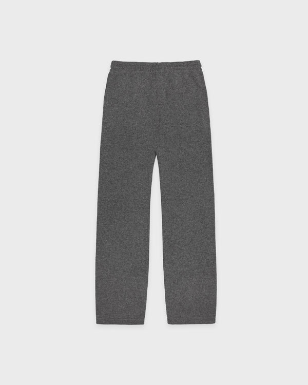 Sporty & Rich SRC Cashmere Trousers - Cool Gray/White
