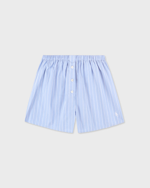sporty & rich SRC Mini Boxer - Blue Stripe