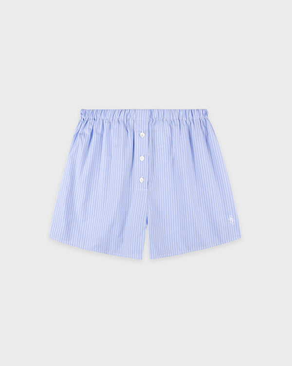 sporty & rich SRC Mini Boxer - Light Blue Stripe