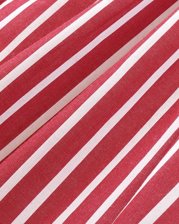 Sporty & Rich SRC Oversized Shirt - Ruby Stripe