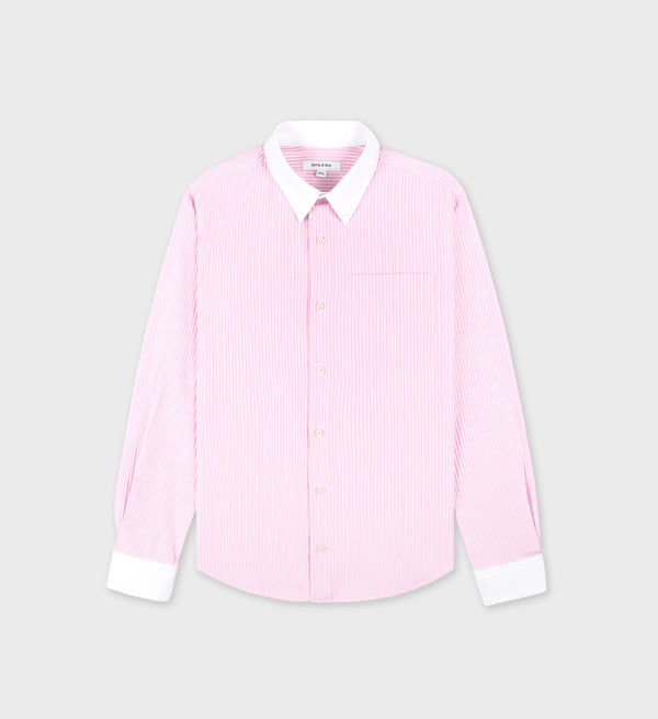 sporty & rich SRC Shirt - Ballet/White