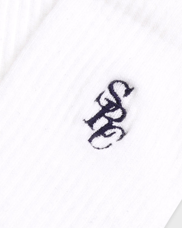 Sporty & Rich SRC Socks - White/Navy
