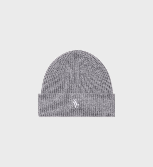 Sporty & Rich SRC Wool Beanie - Gray