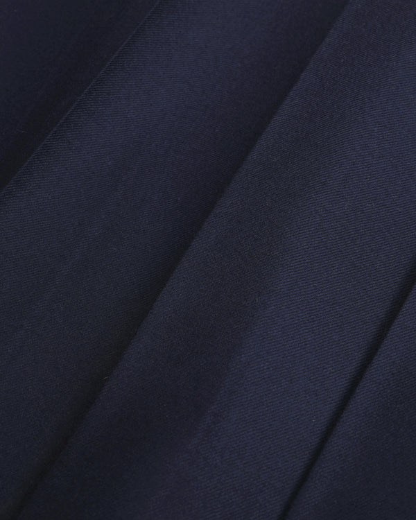 Sporty & Rich SRC Wool School Skirt - Navy/Ecru