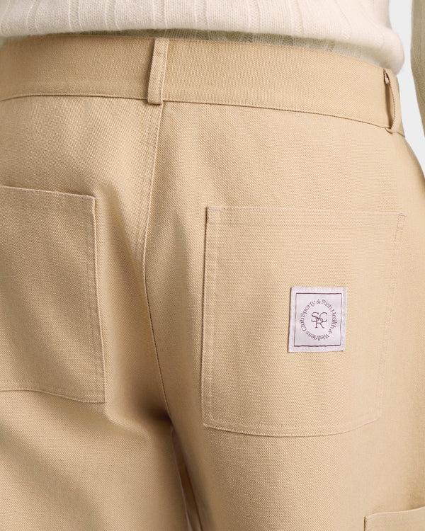 Sporty & Rich SRHWC Painters Trousers Men - Tan