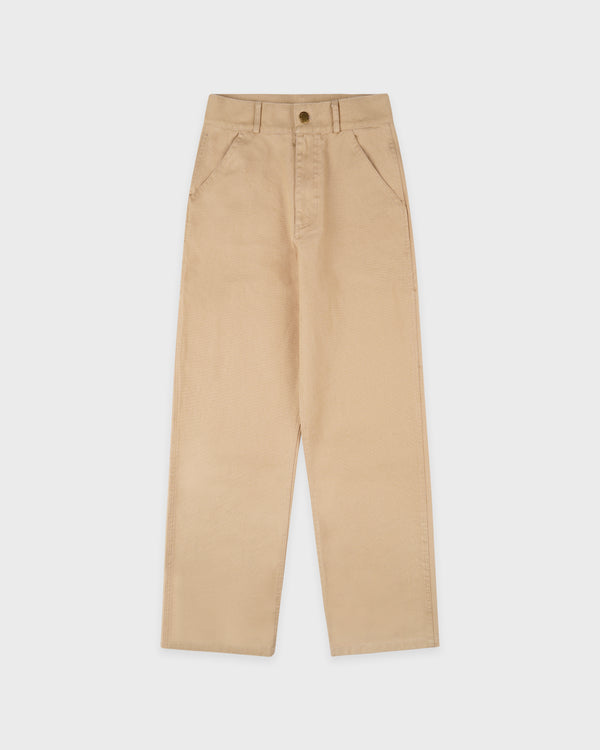 sporty & rich SRHWC Painters Trousers Men - Tan