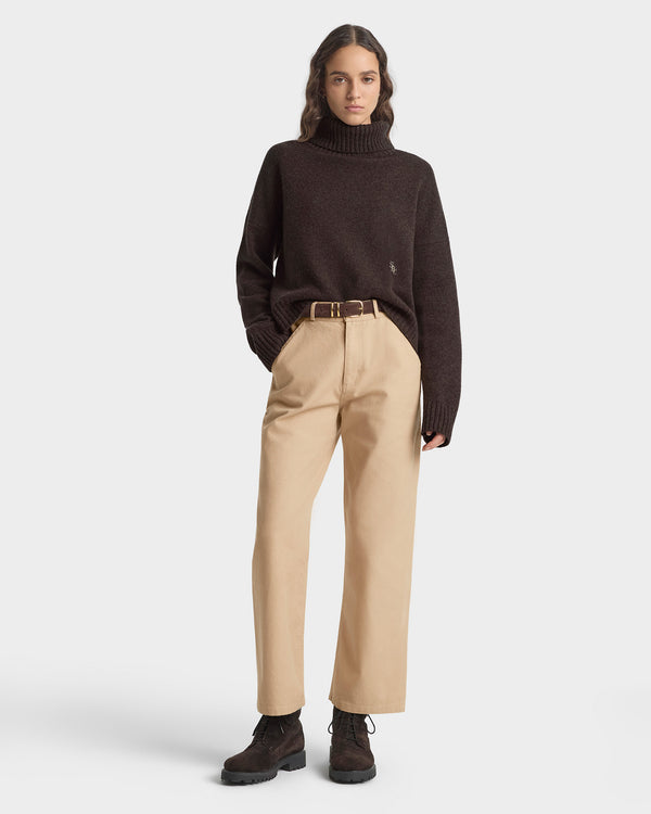 Sporty & Rich SRHWC Painters Trousers - Tan