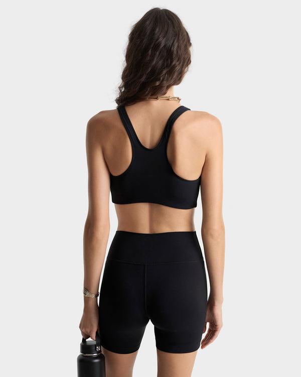 Sporty & Rich SRHWC Sports Bra - Black/White