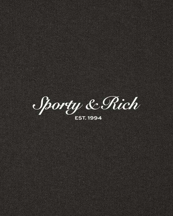 Sporty & Rich Stallion Gym Short - Faded Black