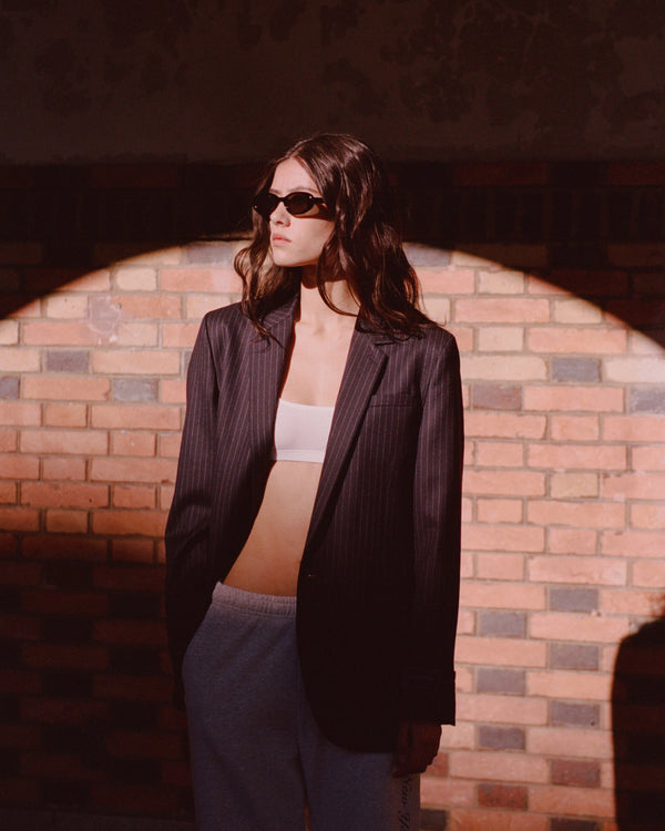 Sporty & Rich Tailored Blazer - Navy