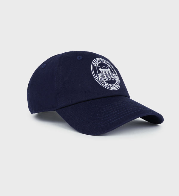 Sporty & Rich Vendome Resort Hat - Navy/White